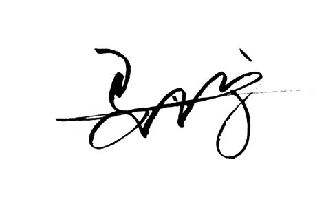 签名signature怎么记
