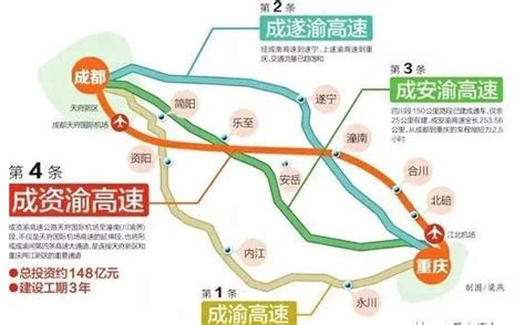 简阳市11条快速路规划