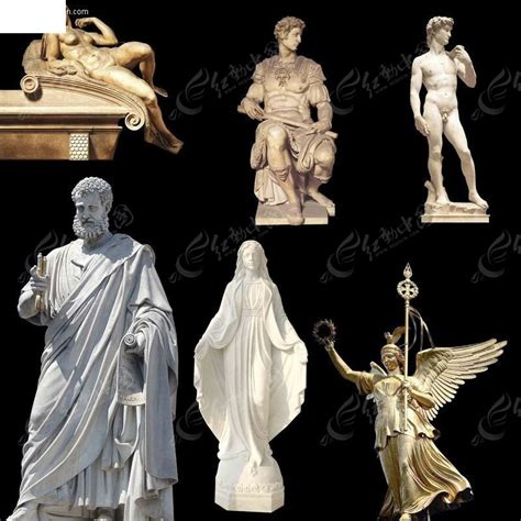 纯铜欧洲人物雕塑