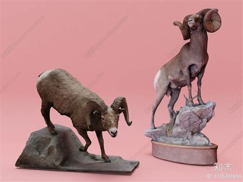 纸质雕塑羊