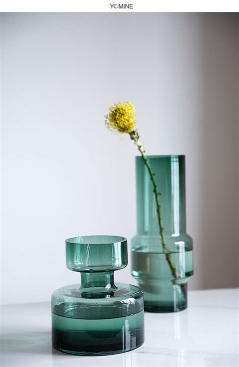 绿色玻璃花瓶批发市场