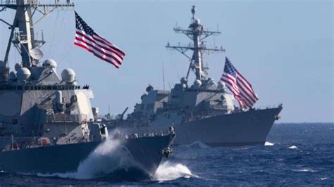 美军舰擅闯中国西沙领海视频