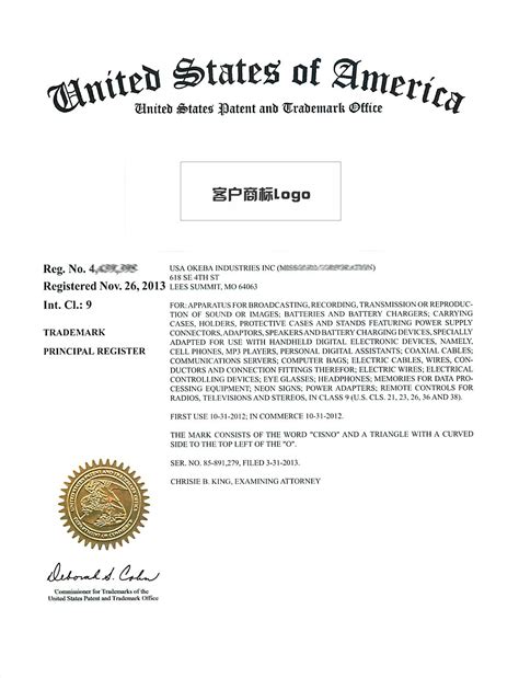 美国商标注册教程电子版