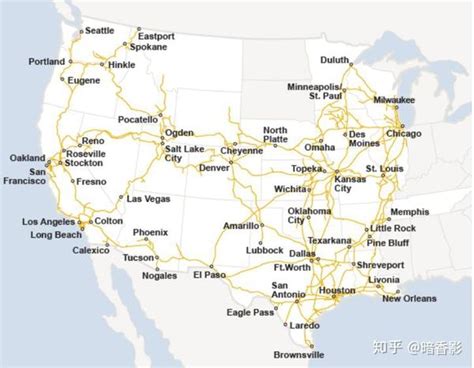美国铁路总共多少公里