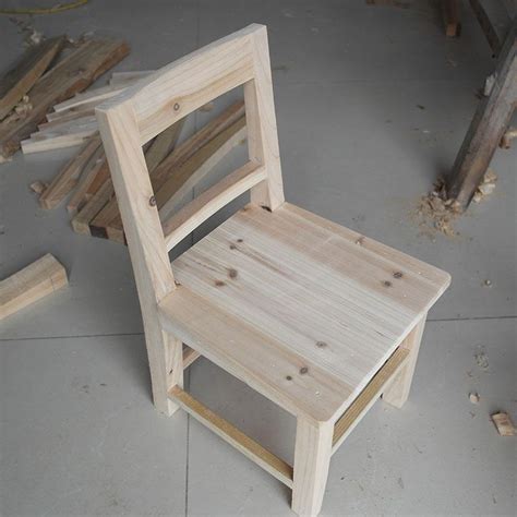 自制木质简单休闲椅