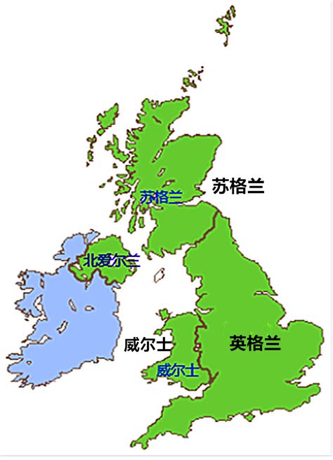 英国由哪几个国家组成的