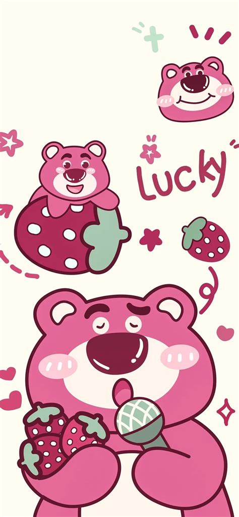 草莓熊iphone壁纸