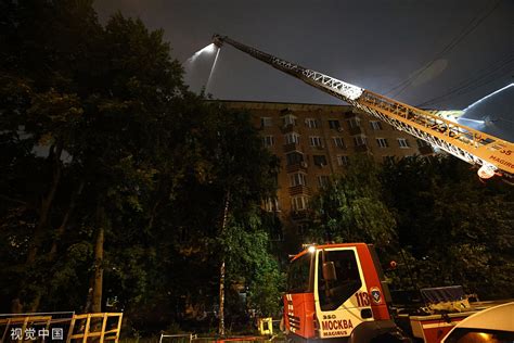 莫斯科市发生火灾