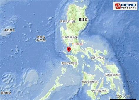 菲律宾莱特岛地震最新发布消息