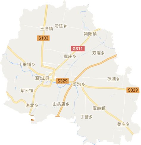 襄城县地图高清版大图