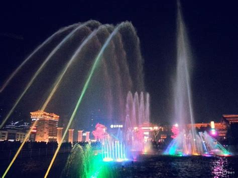 西安音乐喷泉是亚洲第一大喷泉