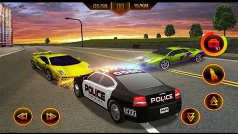 警车撞车游戏