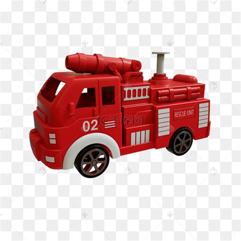 警车消防车玩具动画