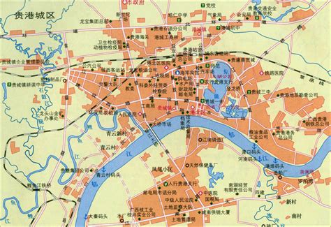 贵港市市区地图