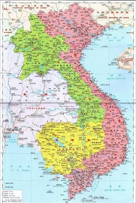 越南地图高清版可放大