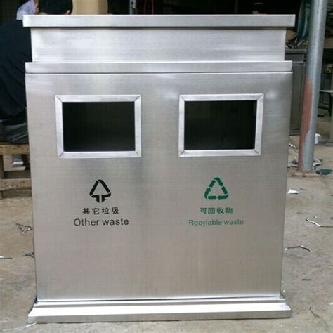 郑州不锈钢垃圾桶定制厂家供应