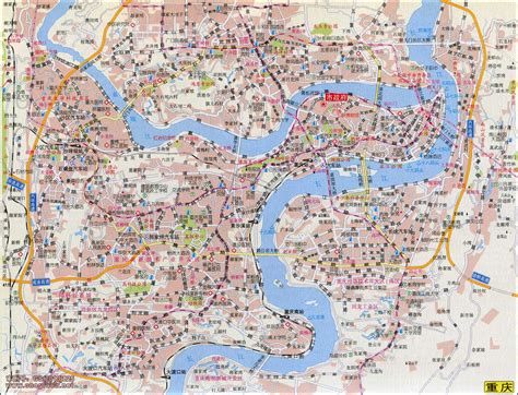 重庆主城地图高清版