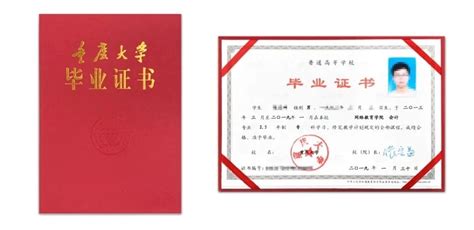 重庆大学学历证书照片