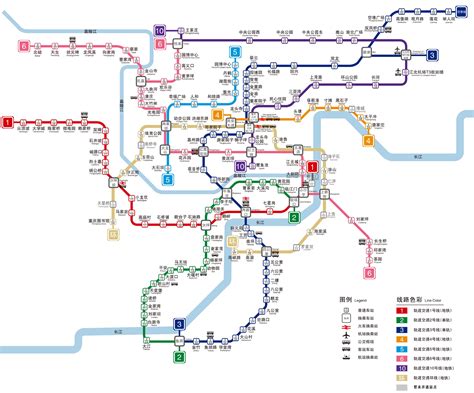 重庆旅游地图和路线图