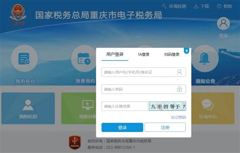 重庆电子税务局存款账户管理系统