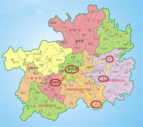 重庆贵州地图全图