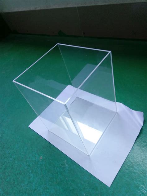 钢化玻璃模型防尘罩做法