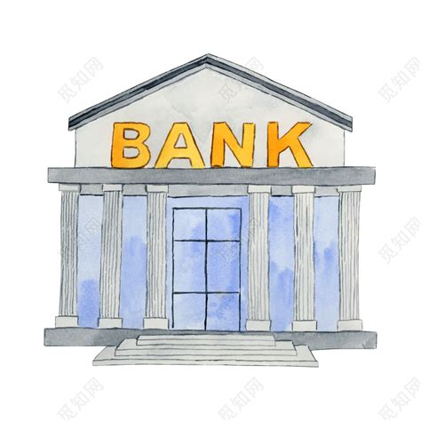 银行怎么画简单小型