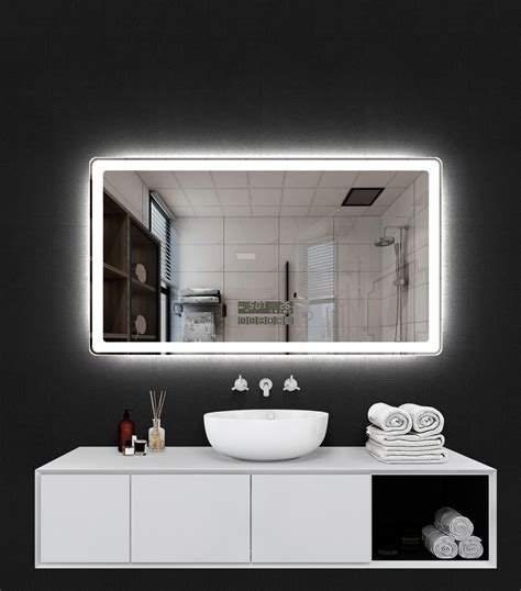 镜子灯带设计效果图片