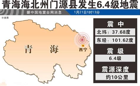 门源县发生了几次余震