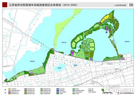 阳澄湖半岛旅游度假区平面图