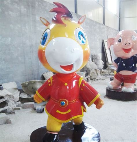陕西专业玻璃钢卡通雕塑工厂