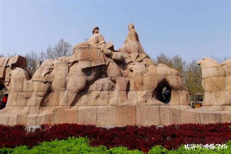 陕西公园景区雕塑