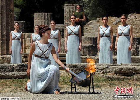 雅典奥运会点火仪式