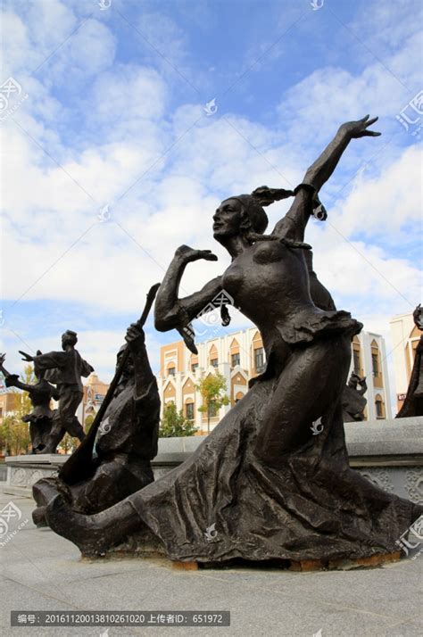 雕塑舞蹈图片