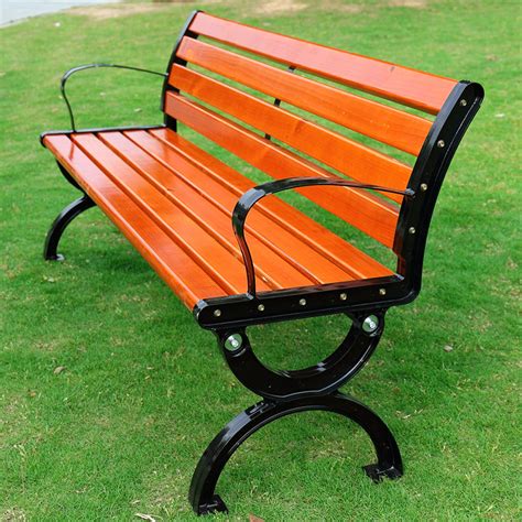 霍州木质公园椅