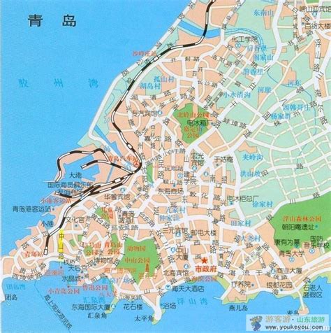 青岛地图最新版全图