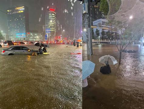 韩国首尔暴雨死亡人数