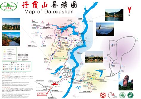 韶关丹霞山旅游最佳路线地图