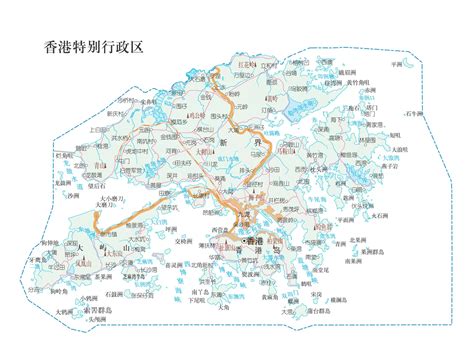 香港华南区划分