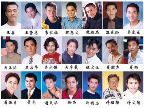 香港老男演员名单