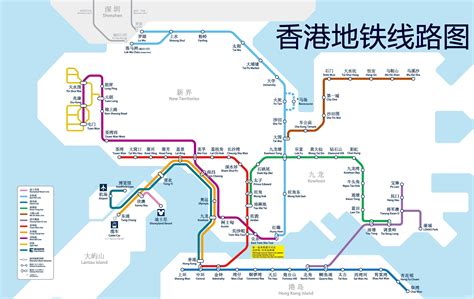 香港铁路线图