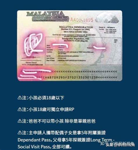 马来西亚十年居住签证申请