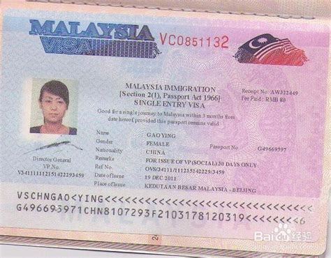 马来西亚签证要多久的