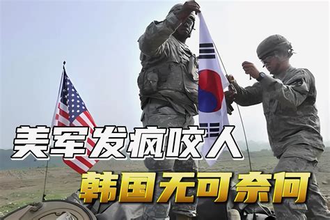 驻韩美军被抓完整视频