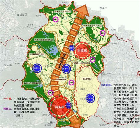 龙华人民路改造规划图