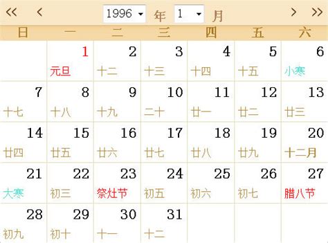 1996年5月13号农历是多少