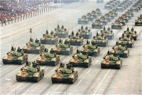 1999年阅兵坦克方队