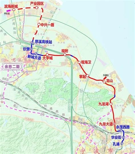 2025宁波至慈溪轻轨规划有高架吗