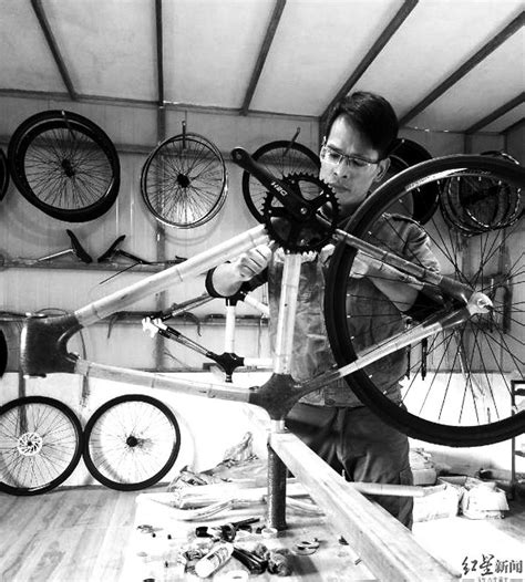 21岁小伙造自行车