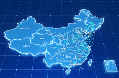 3d中国地图可视化